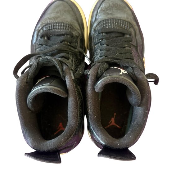 Nike Jordan 4 Retro Laser, 30th Anniversary 2019, Y7 - Picture 4 of 13